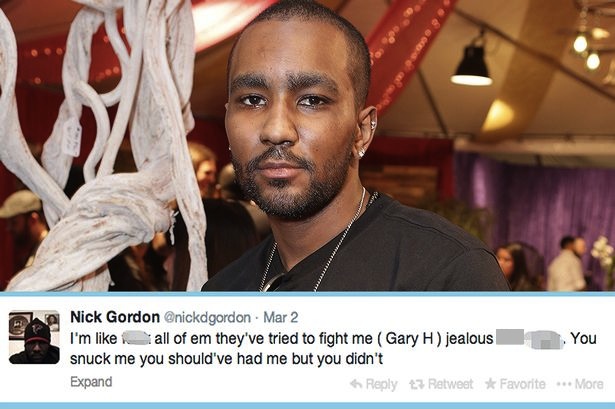 Nick Gordon and Bobbi Kris