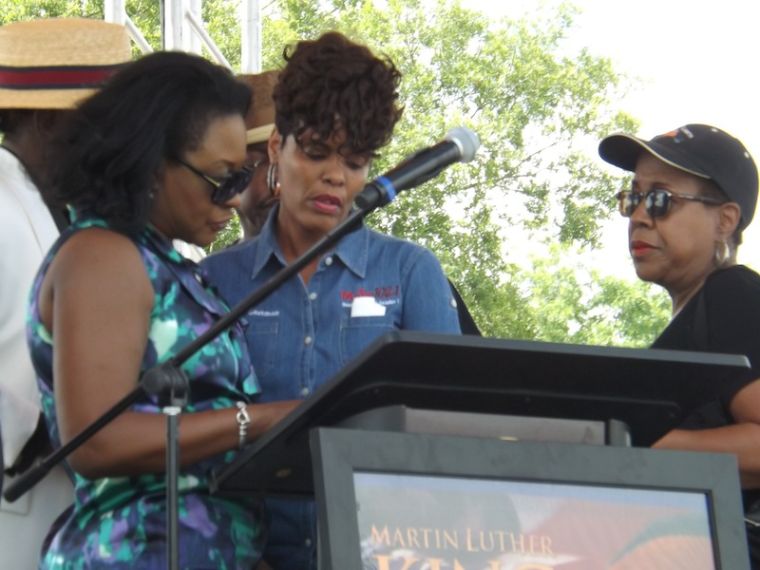 MLK Unveiling at MacGregor Park