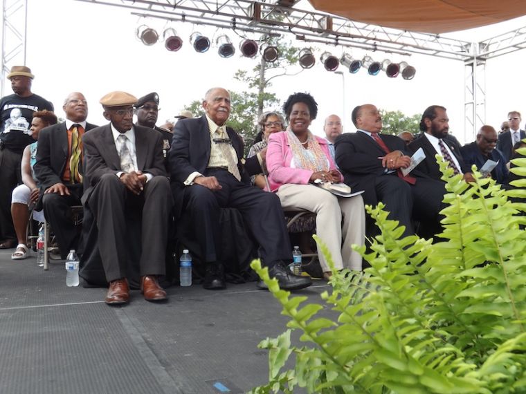 MLK Unveiling at MacGregor Park