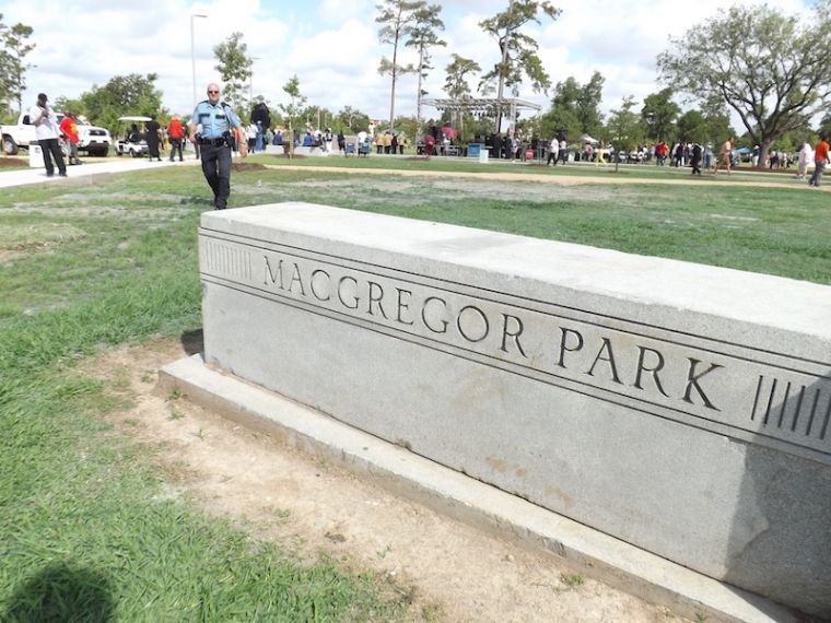MLK Unveiling at MacGregor Park