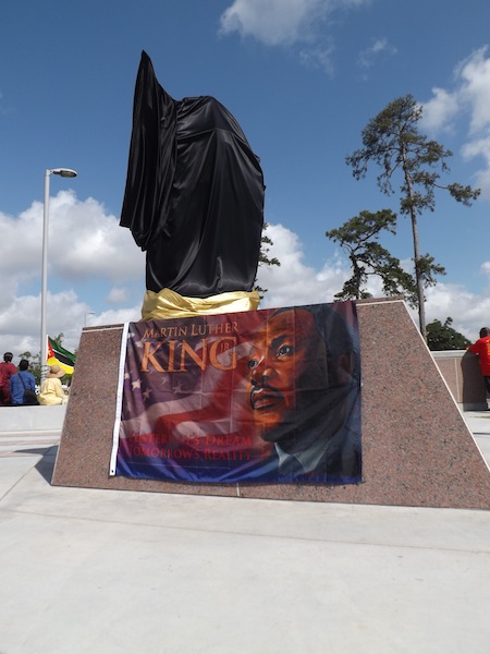 MLK Unveiling at MacGregor Park