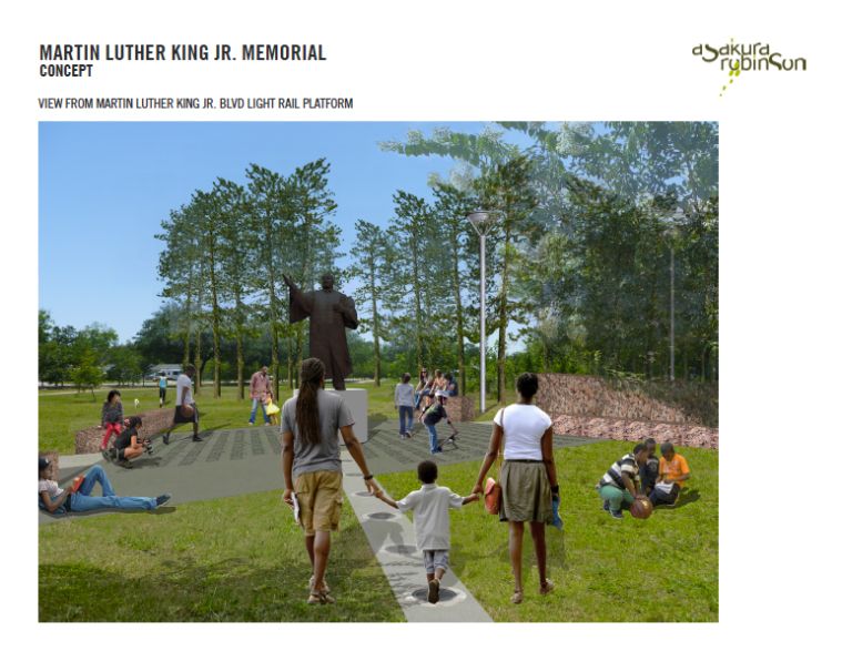 Historical Unveiling of the Martin Luther King, Jr. Memorial Statue & Park Plaza