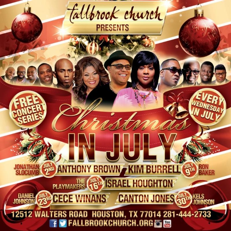 Christmas In July Featuring Canton Jones