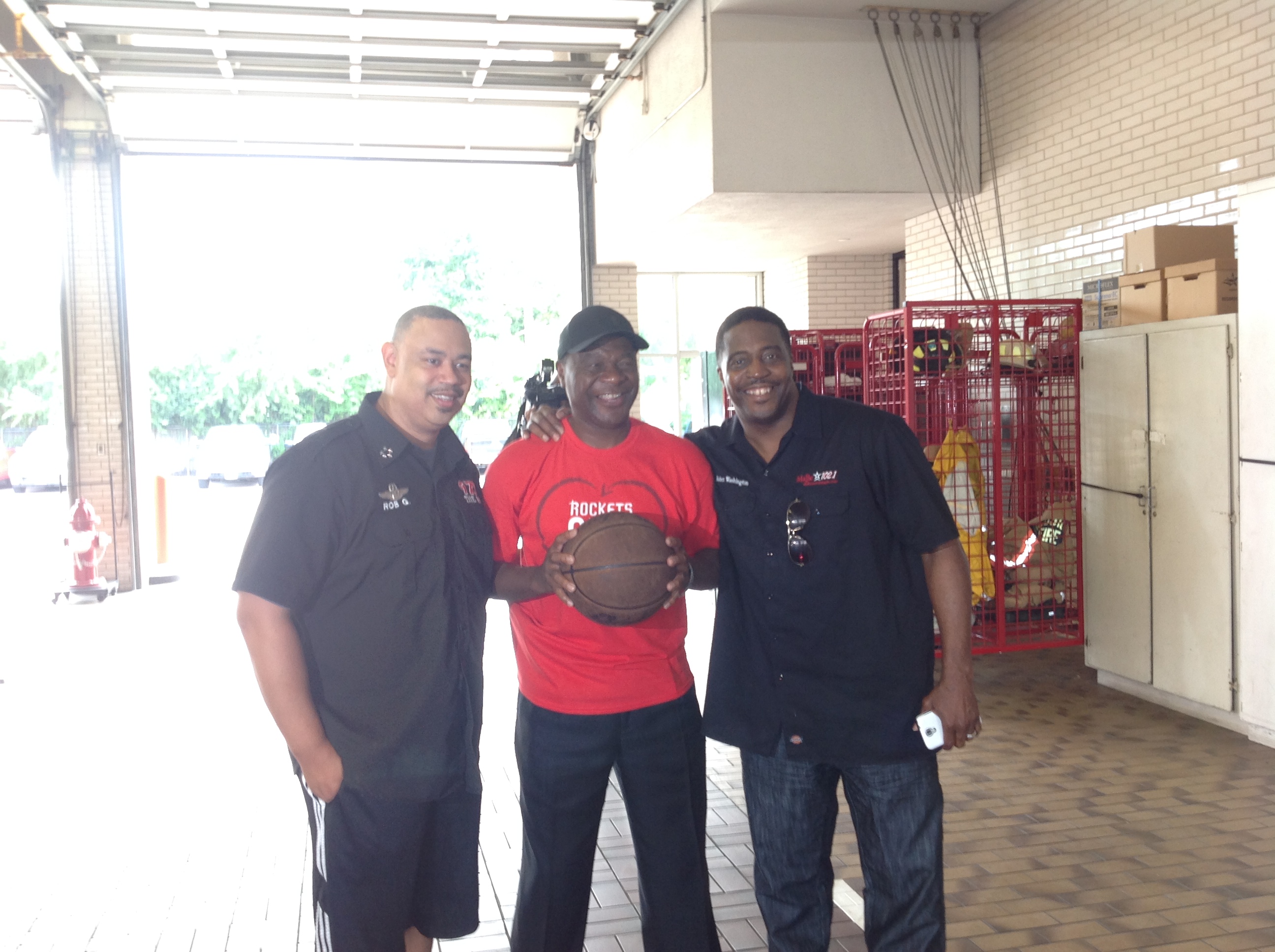 Houston Rockets and Papa John’s Pizza Honor Firefighters on September 11th