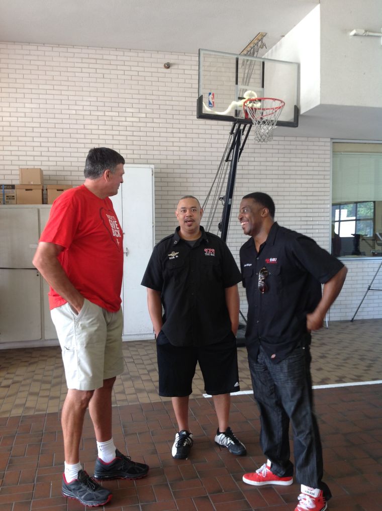 Houston Rockets and Papa John’s Pizza Honor Firefighters on September 11th