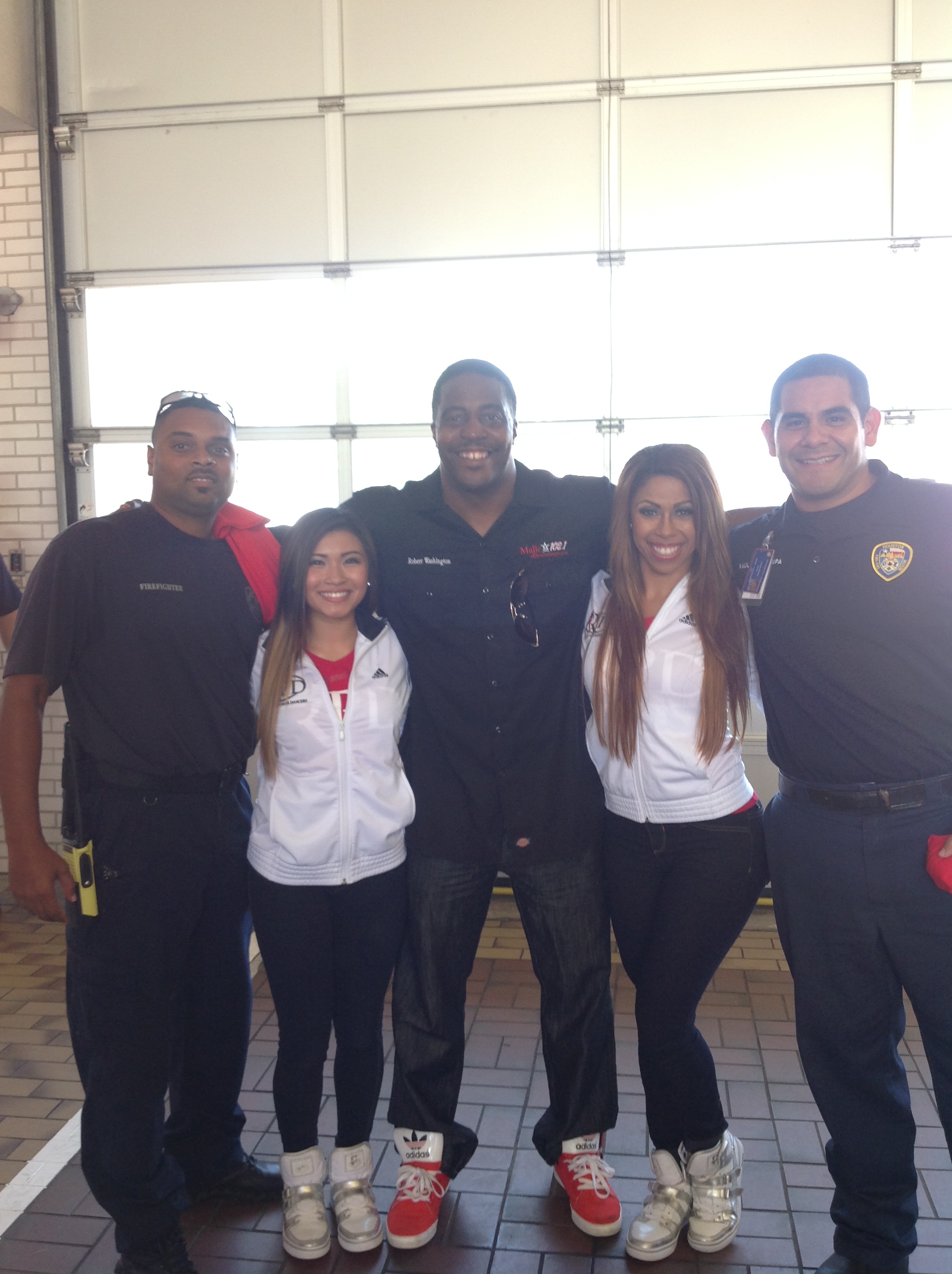 Houston Rockets and Papa John’s Pizza Honor Firefighters on September 11th