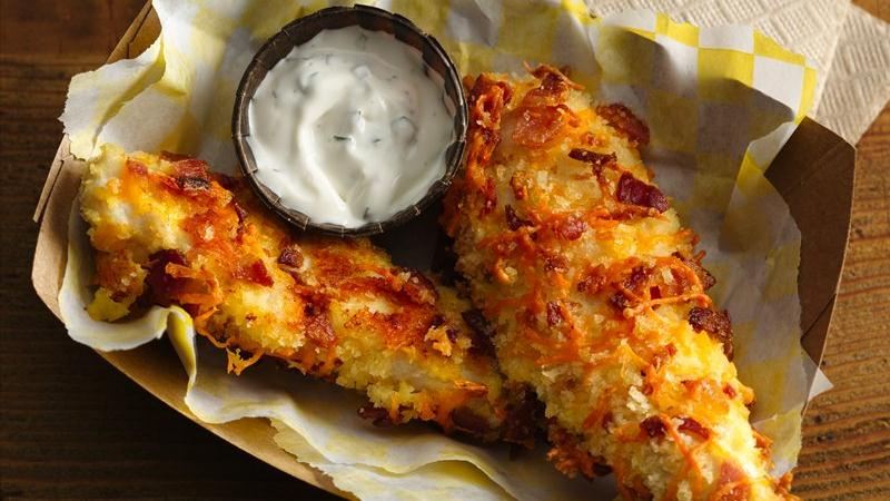 chicken tender becon