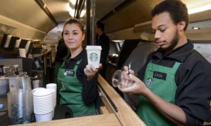 Starbucks employees