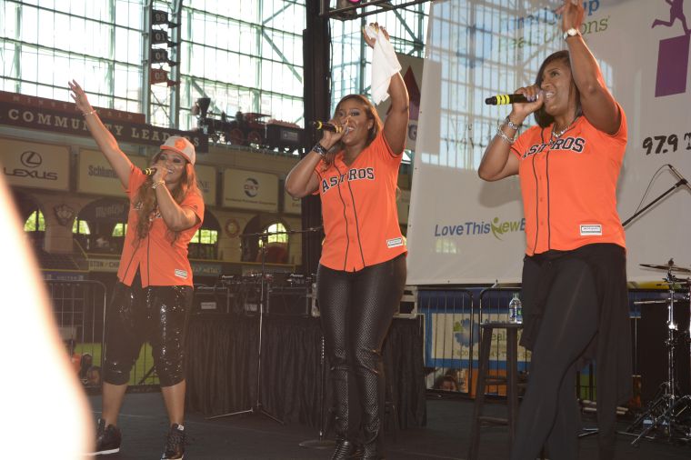 SWV Performs At #FitFamFest