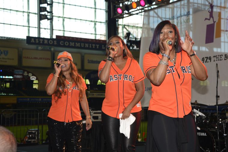 SWV Performs At #FitFamFest
