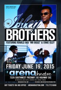 Isley Bros at Arena Theatre