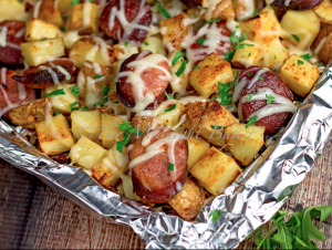 Kielbasa Potato Bake