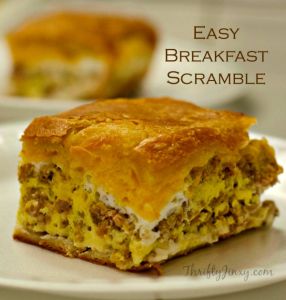 Easy Breakfast Scramble Recipe