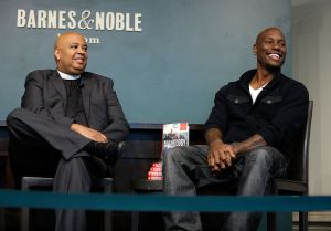 Rev Run And Tyrese Gibson Sign Copies Of Their Book 'Manology: Secrets of a Man's Mind Revealed'