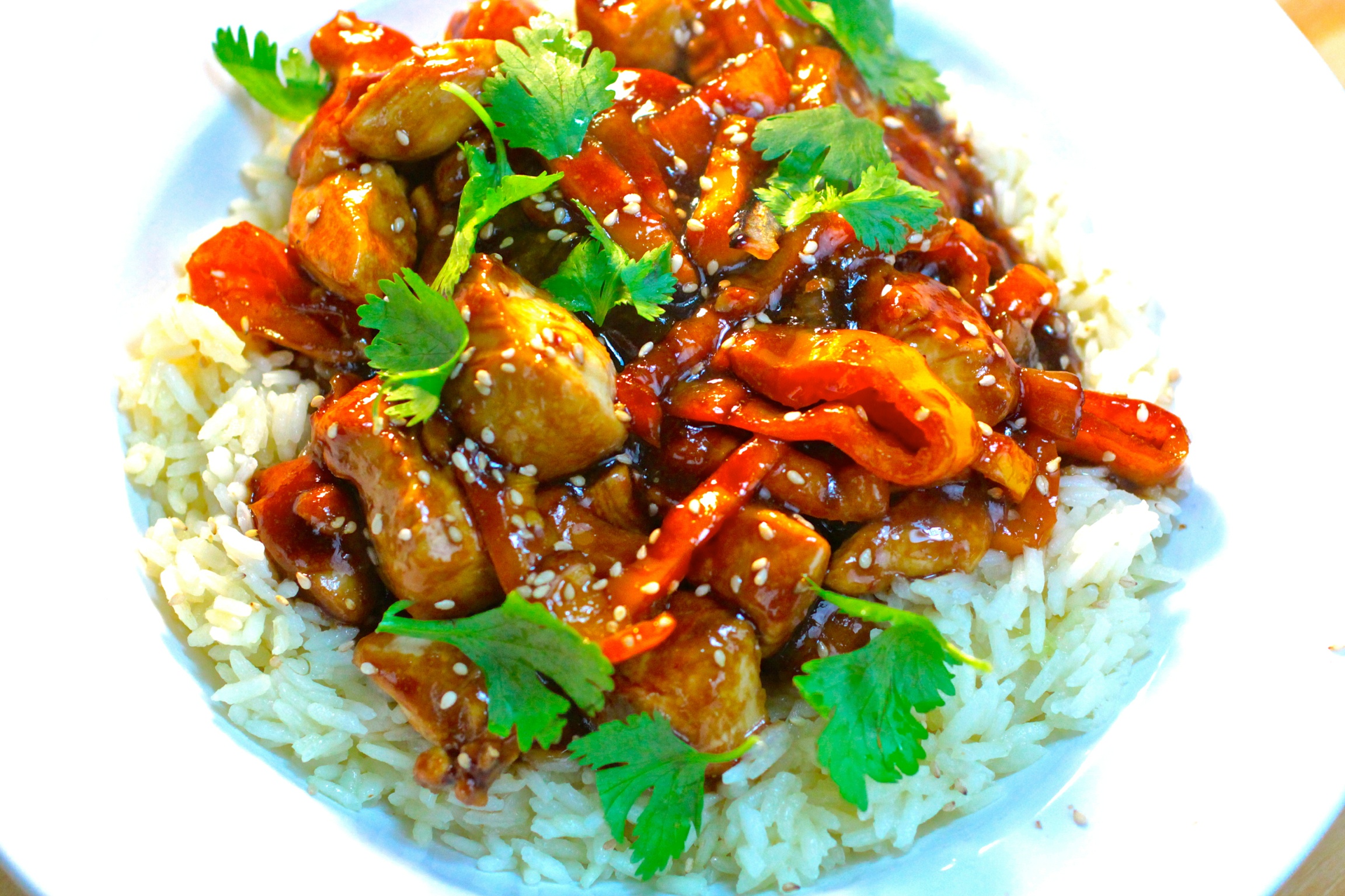 Spicy Sesame Chicken Recipe