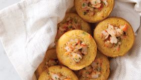 Shrimp Cornbread Muffins