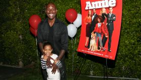 Tyrese Gibson And Daughter Host Screening Of ANNIE For Friends And Family