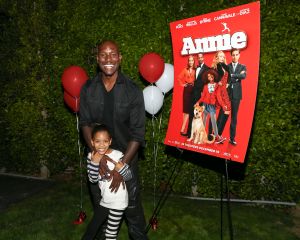 Tyrese Gibson And Daughter Host Screening Of ANNIE For Friends And Family