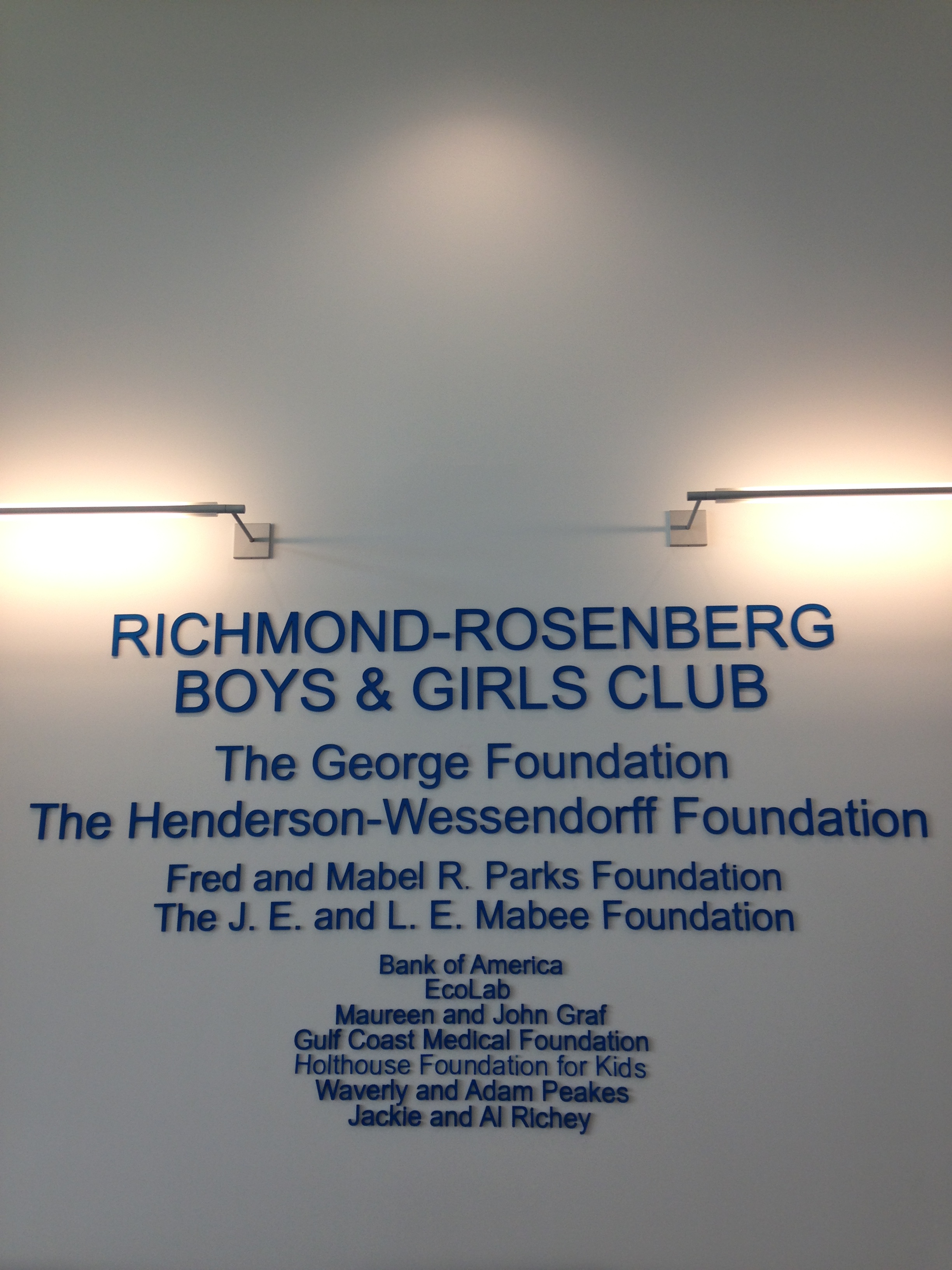 Richmond-Rosenberg Boys & Girls Club Summer Enrichment 2015