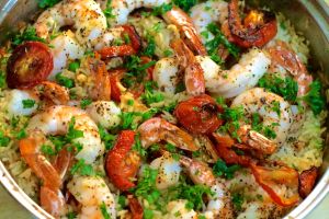 Tomato & Shrimp Rice