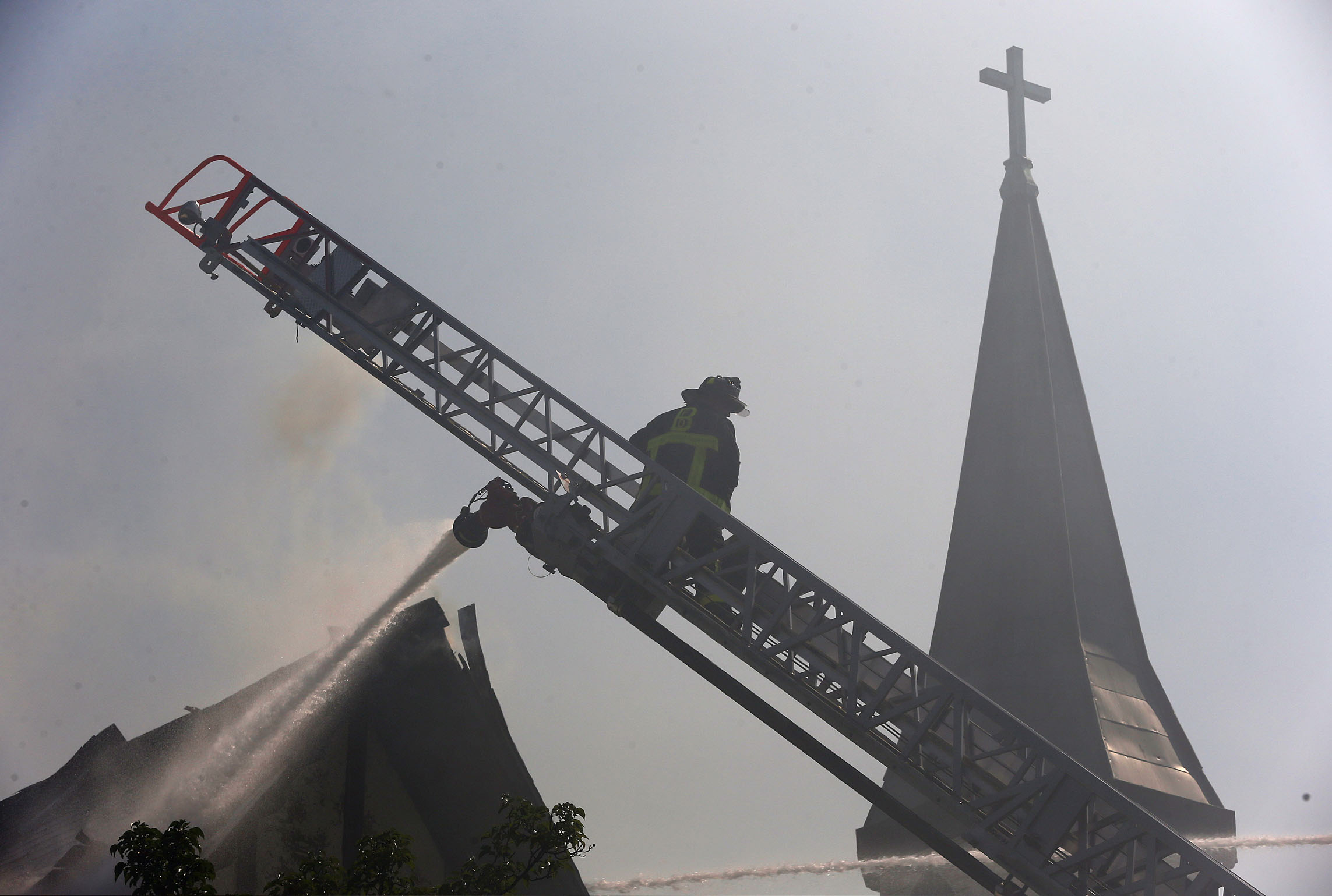 Church fire