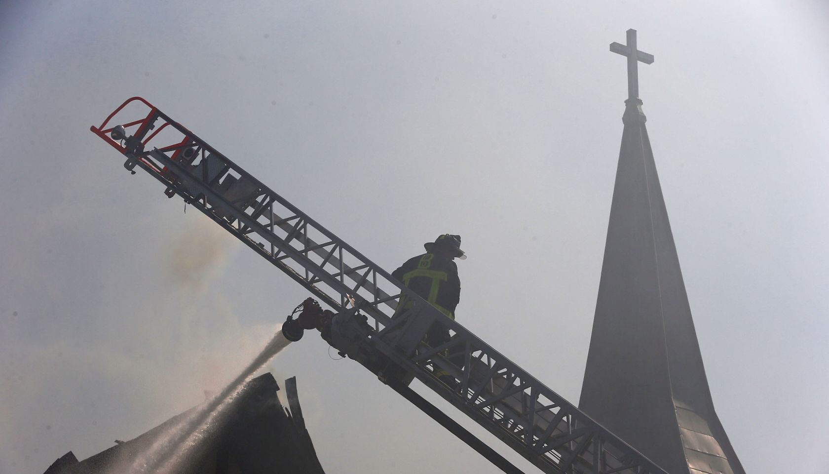 Church fire