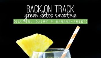 Back on Track Green Detox Smoothie