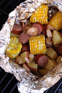 Cajun-Style Grill Foil Packets