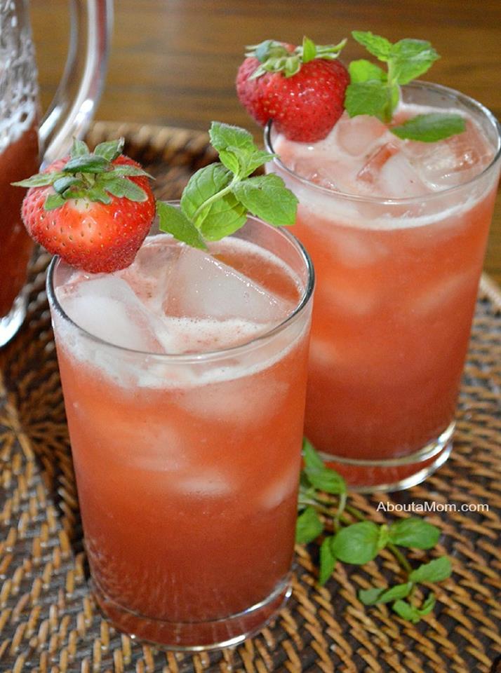 STRAWBERRY ICED TEA RECIPE