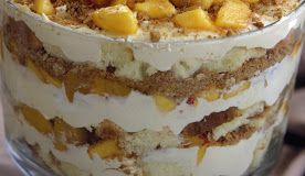 Peach Cobbler Trifle Recipe