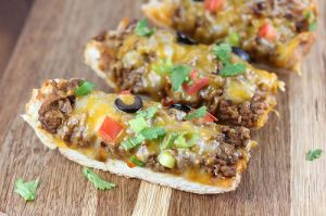 Taco French Bread Pizza Recipe