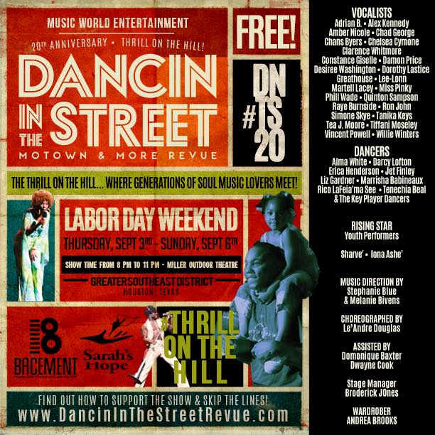 dancin in the street flyer