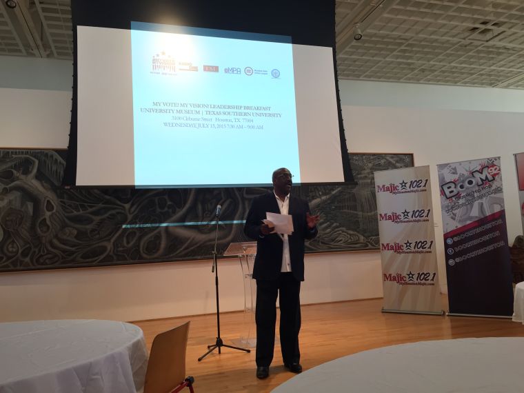 My Vote My Vision Initiative ~ Houston Strong