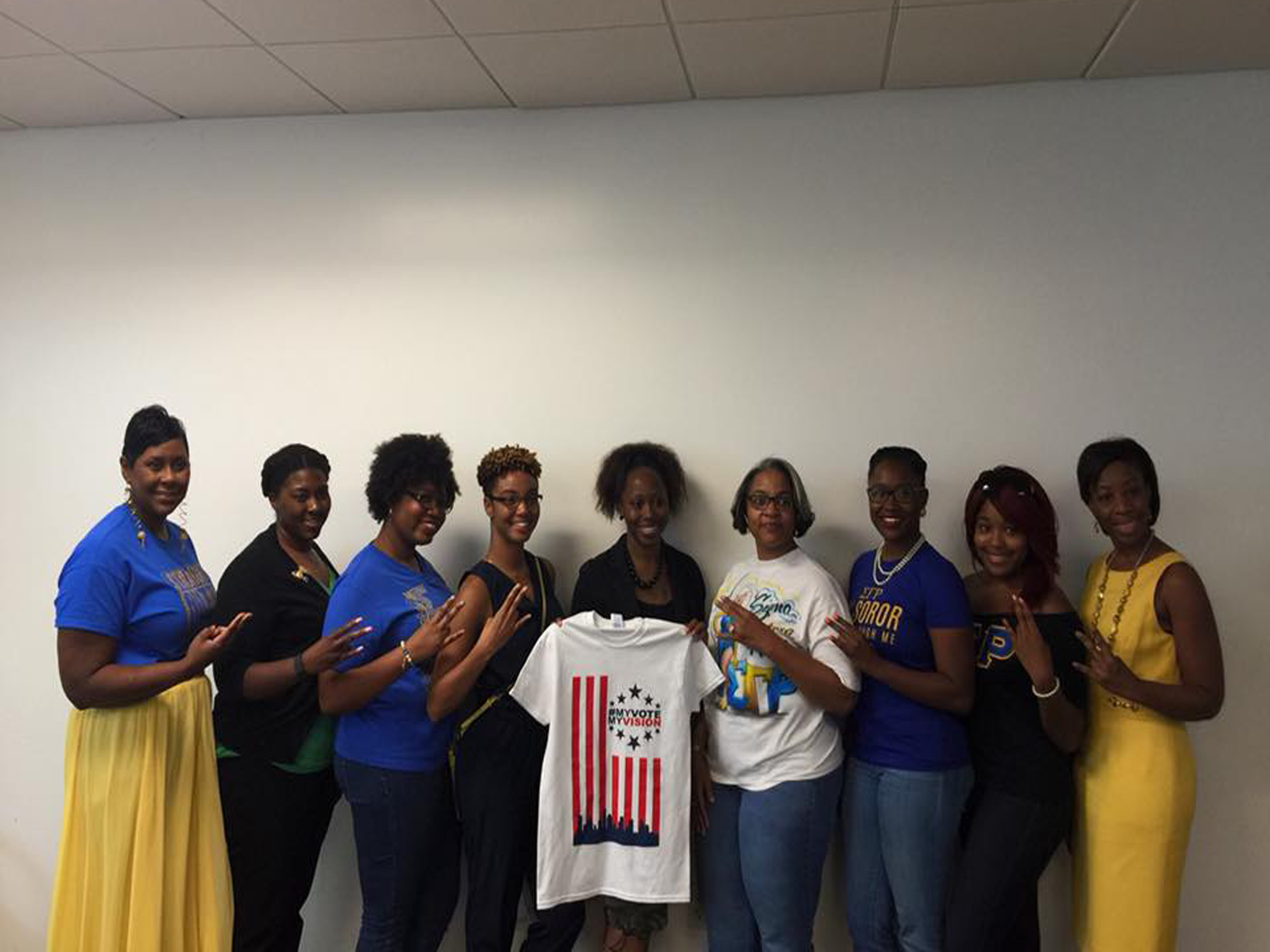 #MyVoteMyVision Photos The Divine Nine #NPHC