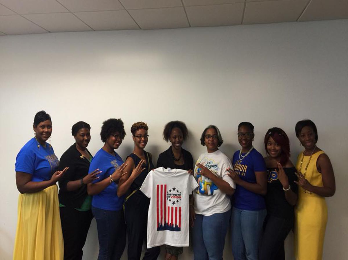 #MyVoteMyVision Photos The Divine Nine #NPHC