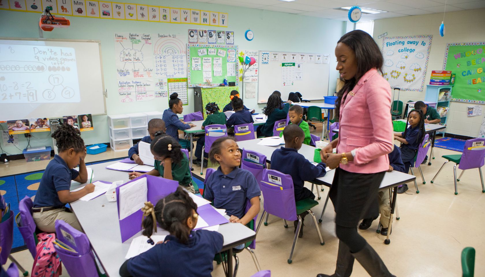 New Orleans Charter School Classroom