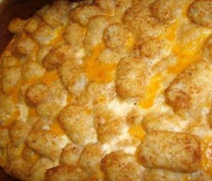 Tater Tot Breakfast Casserole