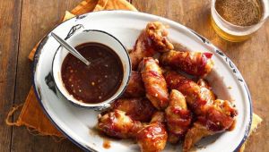 Bacon Wrapped Chicken Wings