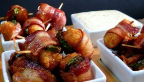 Bacon Jalapeno Wrapped Tater Tots