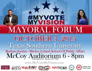 MyVoteMyVision Mayoral Forum