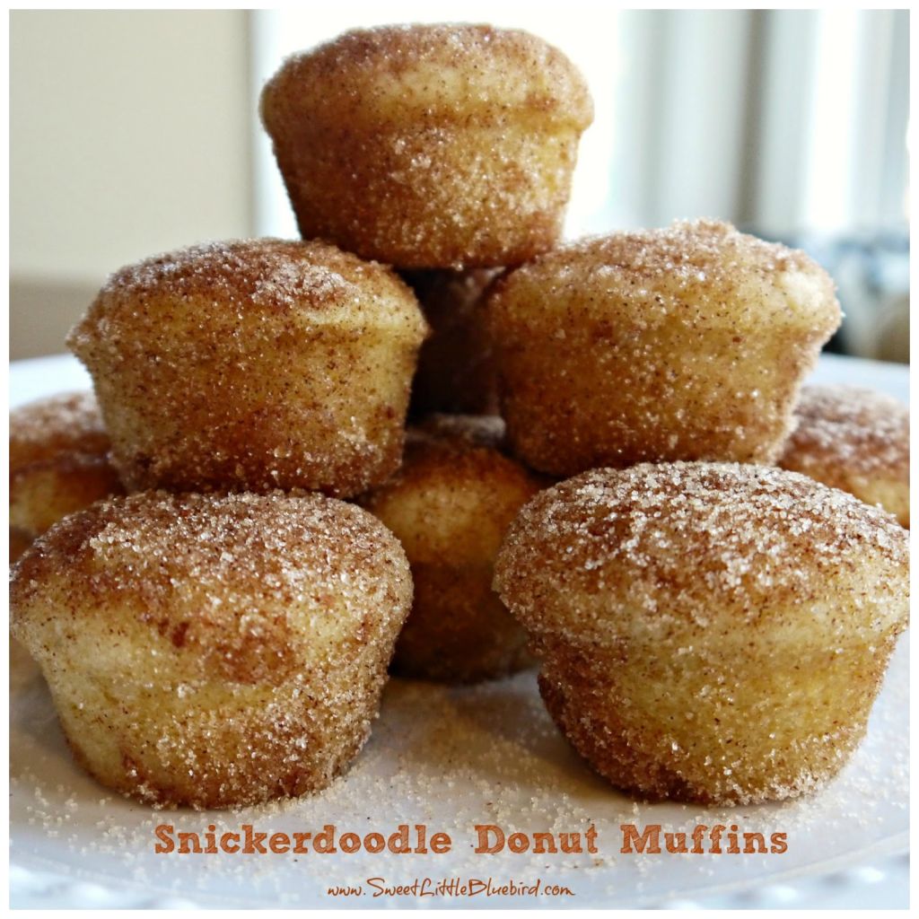 Snickerdoodle Donut Muffins Recipe