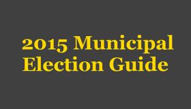 2015 Municipal Election Guide title