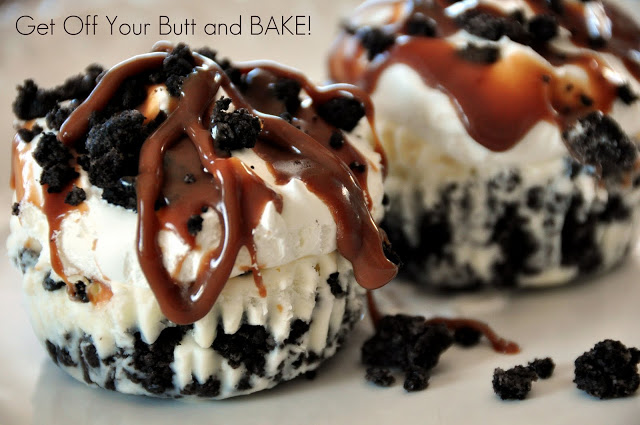Hot Fudge Oreo Cupcakes
