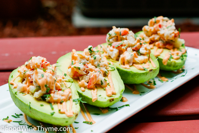 Crab Meat & Shrimp Stuffed Avocados