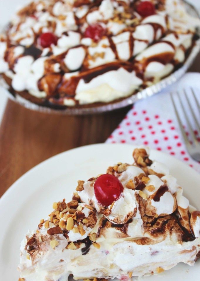 Banana Split Pie Recipe