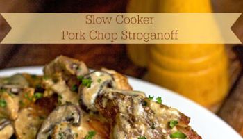 Slow Cooker Pork Chop Stroganoff