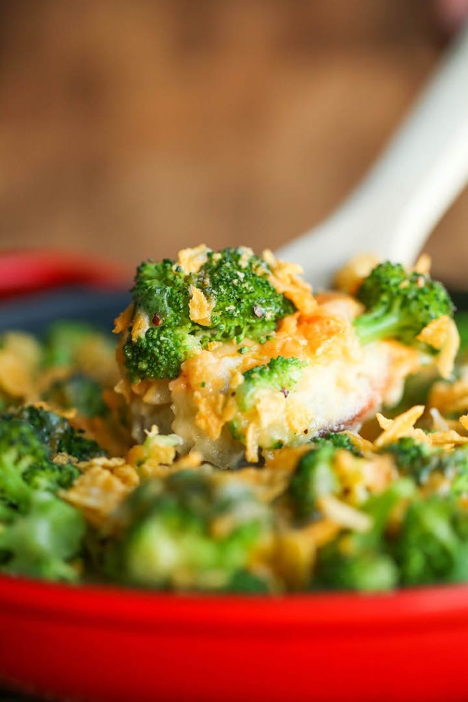 BROCCOLI POTATO AND CHEESE CASSEROLE