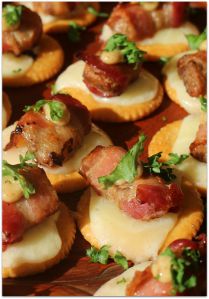 Bacon-Wrapped Chicken Bites