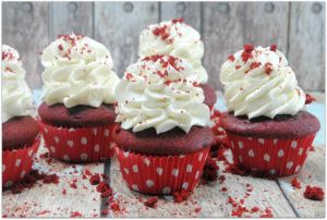 Decadent Classic Red Velvet Cupcake