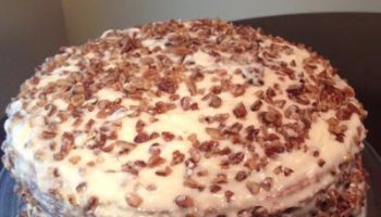 Toasted Butter Pecan Cake Recipe